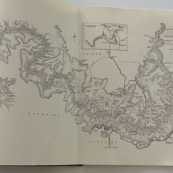 Vintage Grand Canyon National Parkways Travel Guide Brochure Booklet Map 1977 - Picture 3 of 6